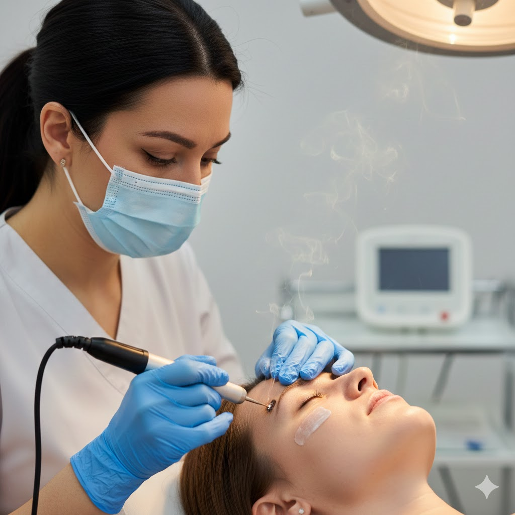 Cauterización dermatológica