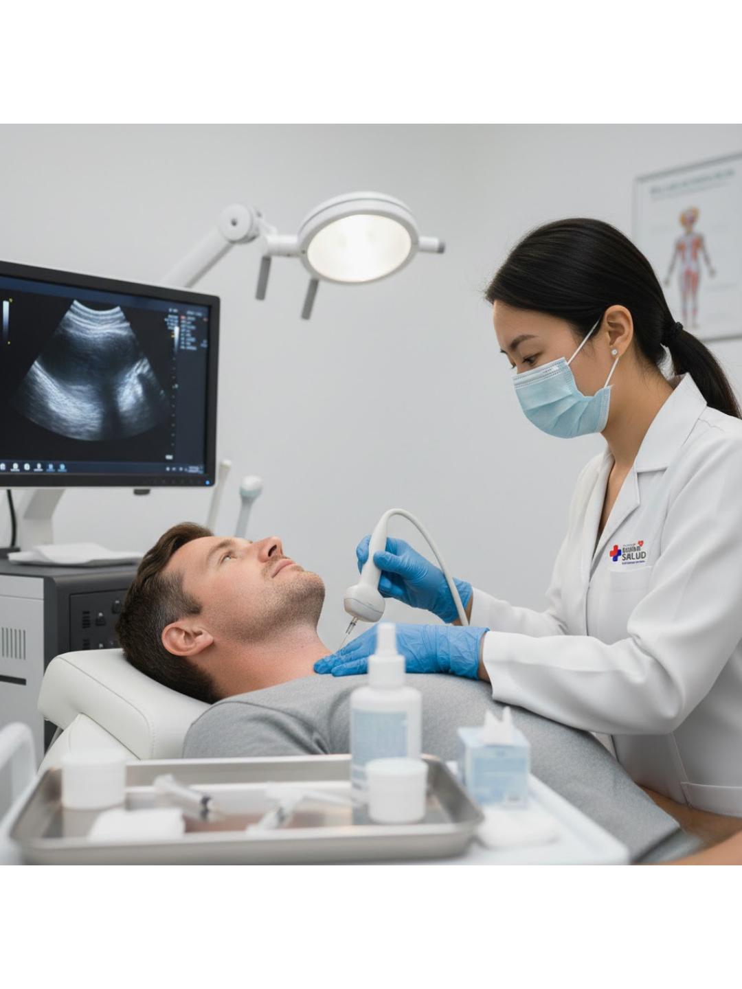 B.A.A.F. de quiste tiroideo (imagen referencial)