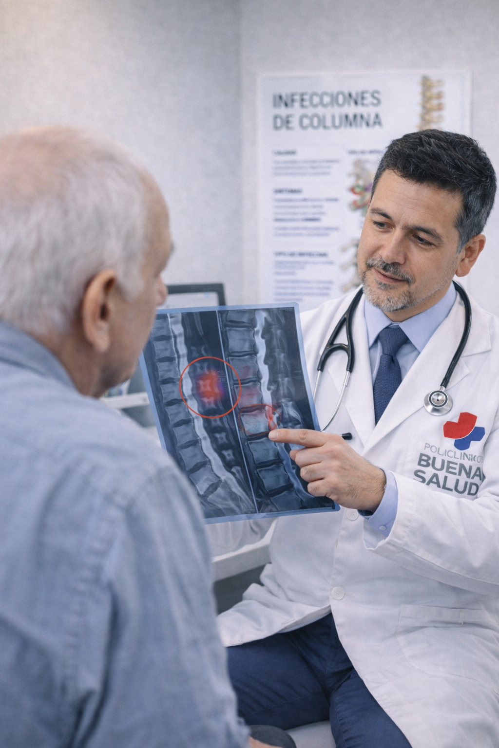 INFECCIONES DE COLUMNA (imagen referencial)