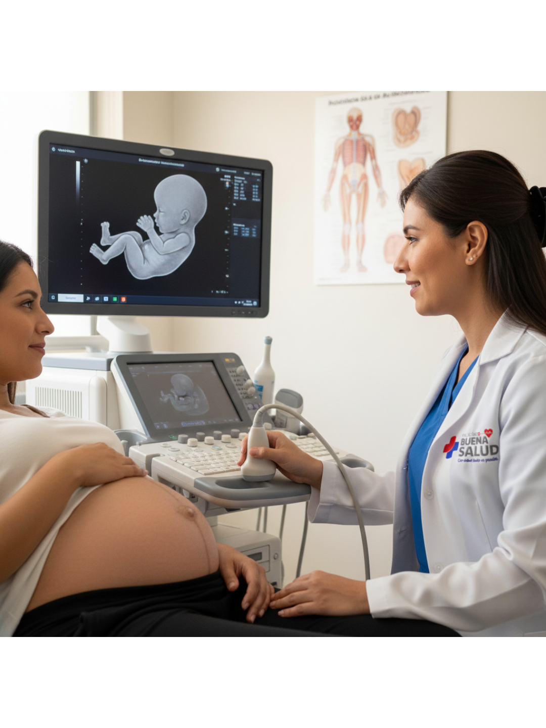 Ecografía morfológica (imagen referencial)