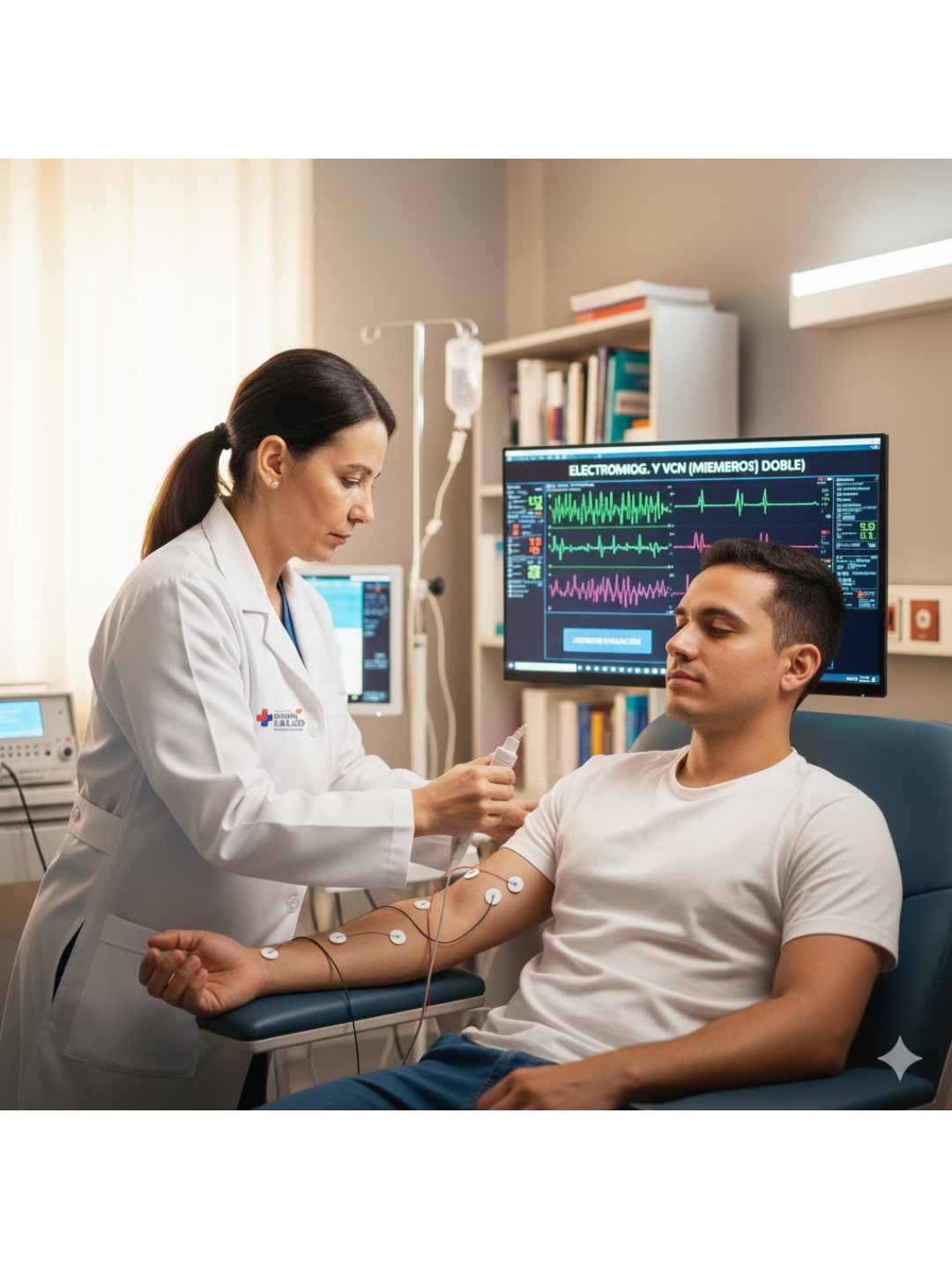 Electromiografía miembros (doble) (imagen referencial)