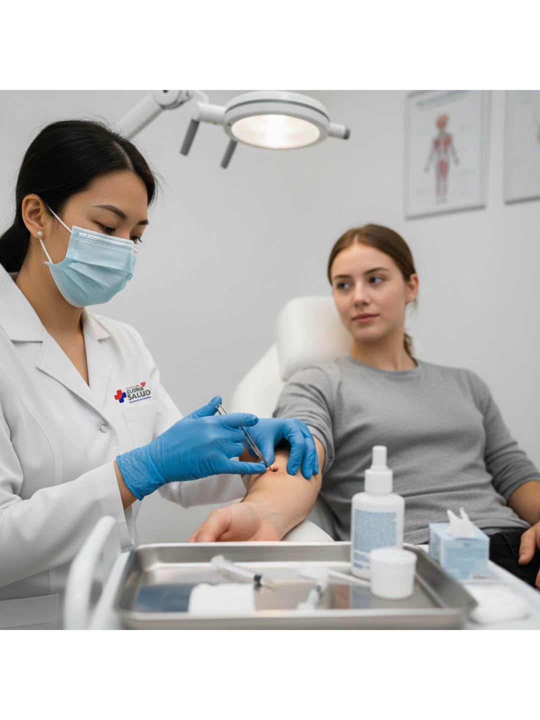 Exéresis de lesiones cutáneas