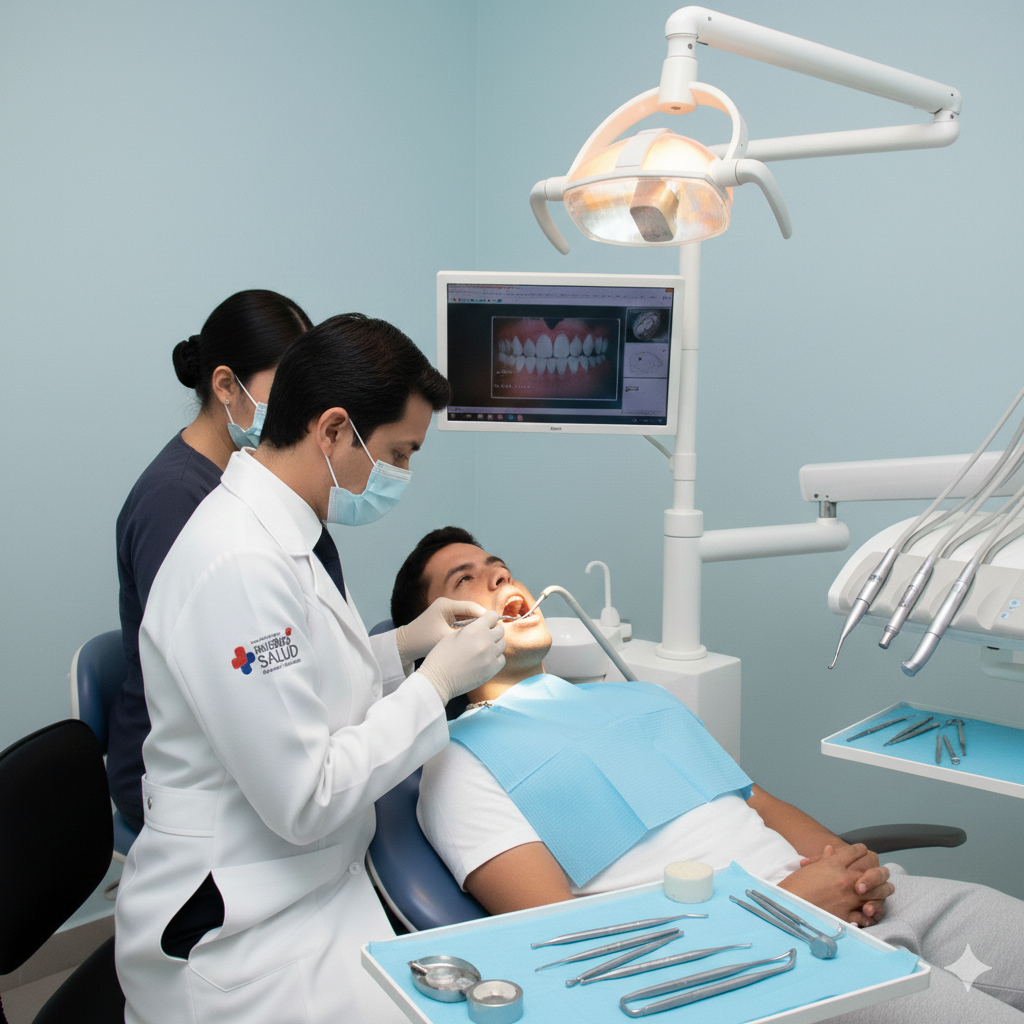 Curaciones dentales (imagen referencial)