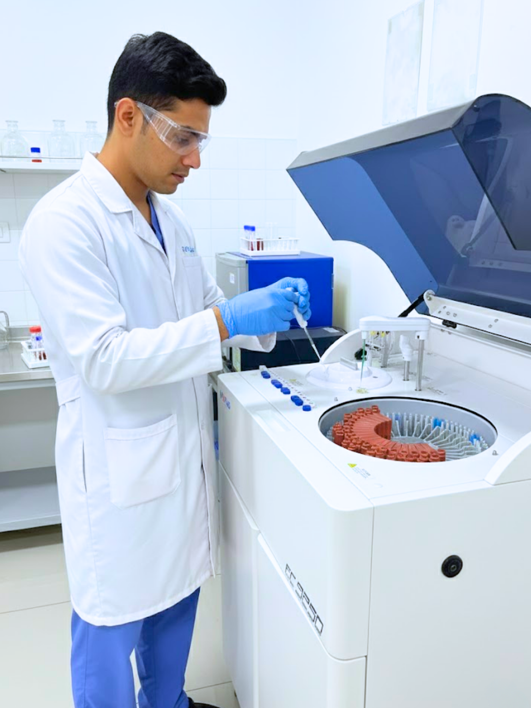 Glucosa en sangre laboratorio Buena Salud