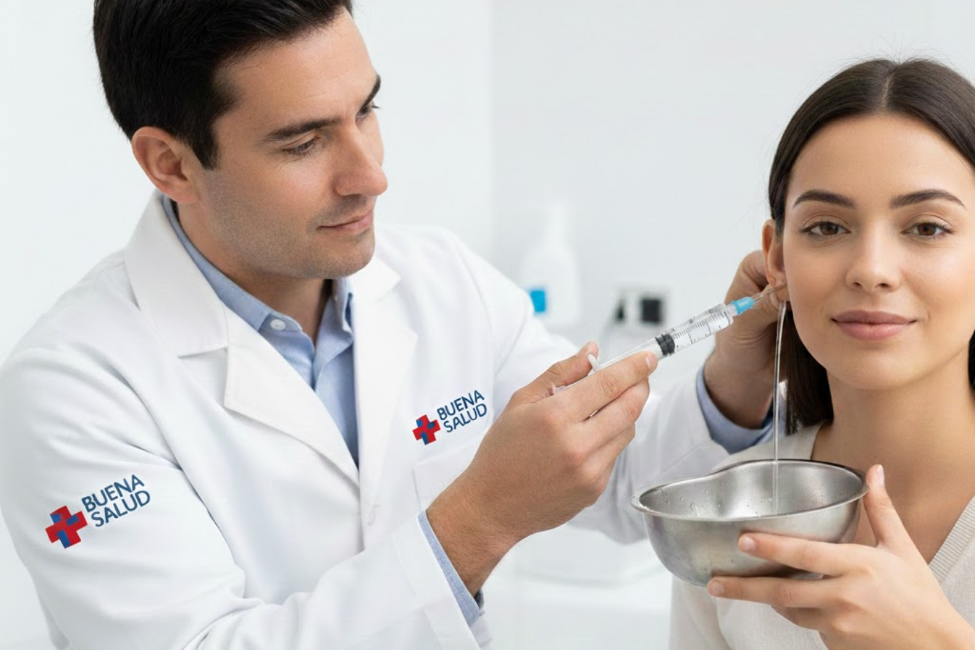 Lavado de oído (imagen referencial)