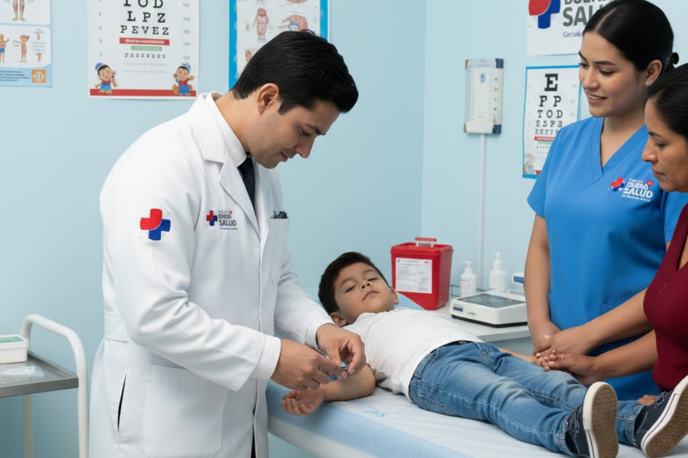 SUTURA PEDIATRICA (imagen referencial)