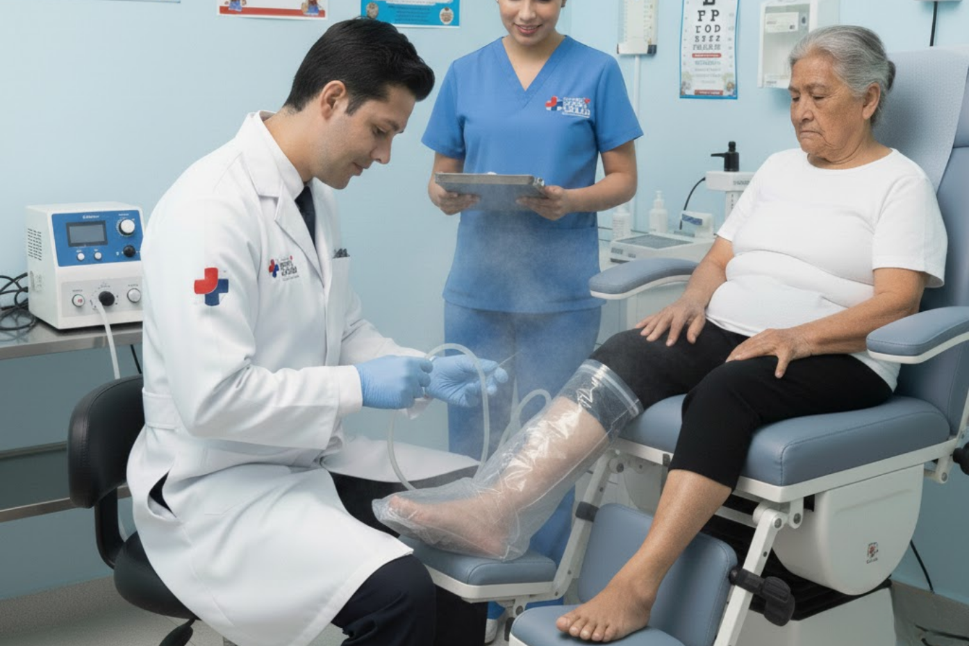 Tratamiento de ozono (imagen referencial)