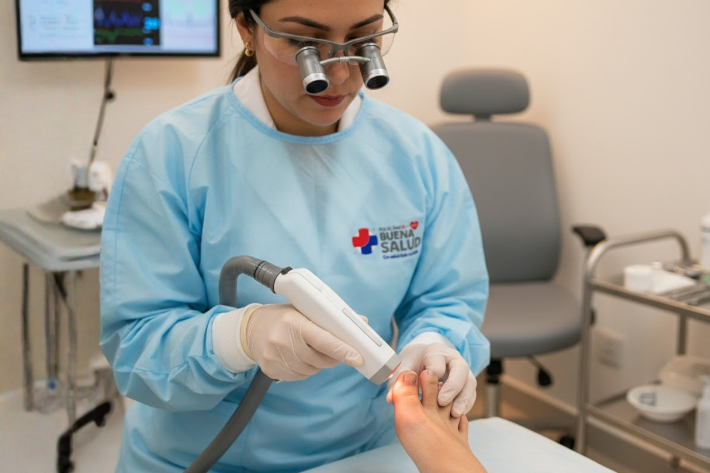 Tratamiento de onicogrifosis (imagen referencial)