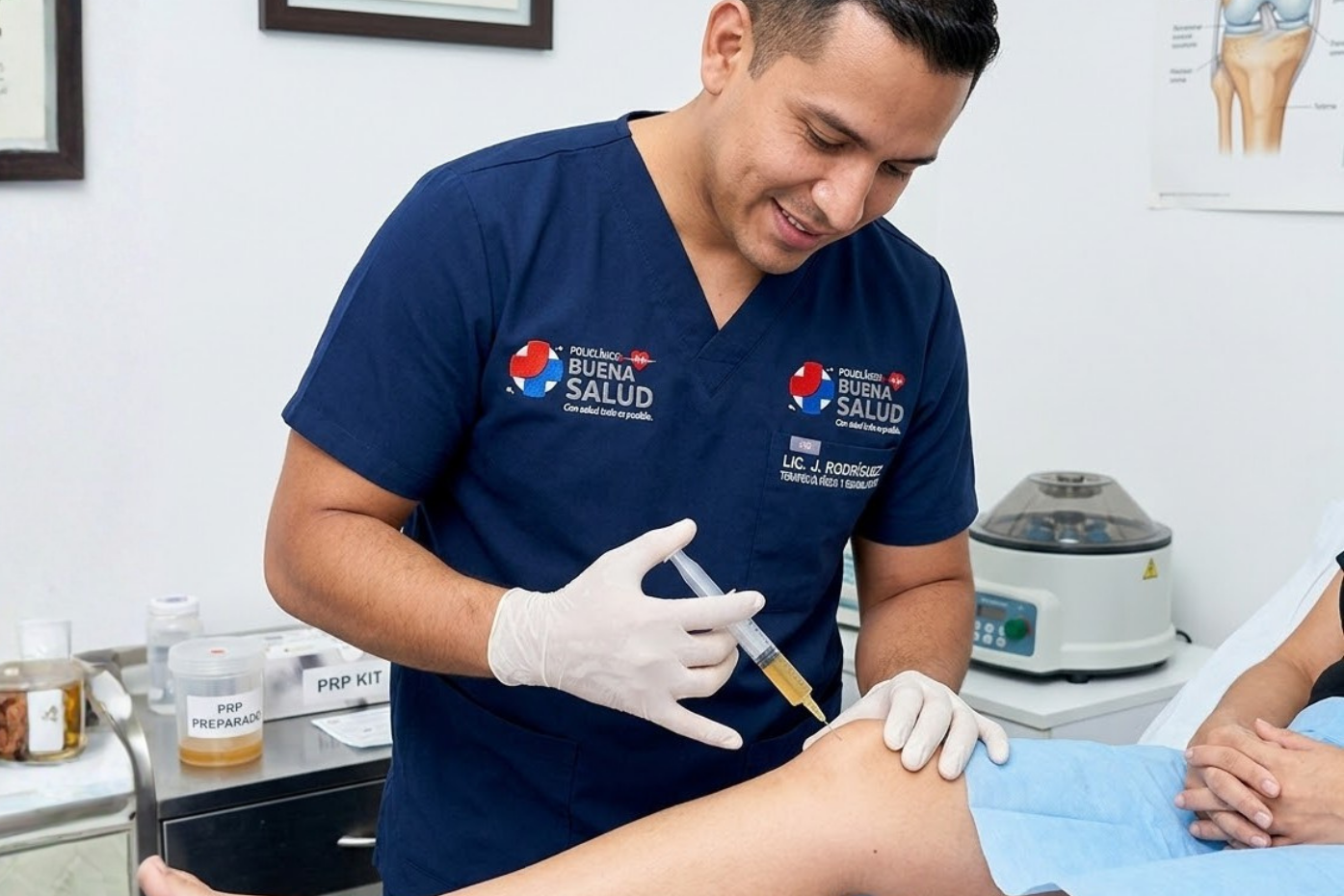 Curación mayor de herida (imagen referencial)